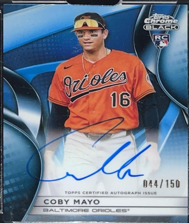 Coby Mayo [Blue Refractor] #CBA-CMA