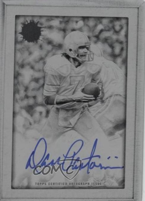 Dan Pastorini [Printing Plate] #GG-DP