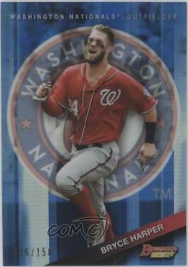 Bryce Harper [Blue Refractor] #25