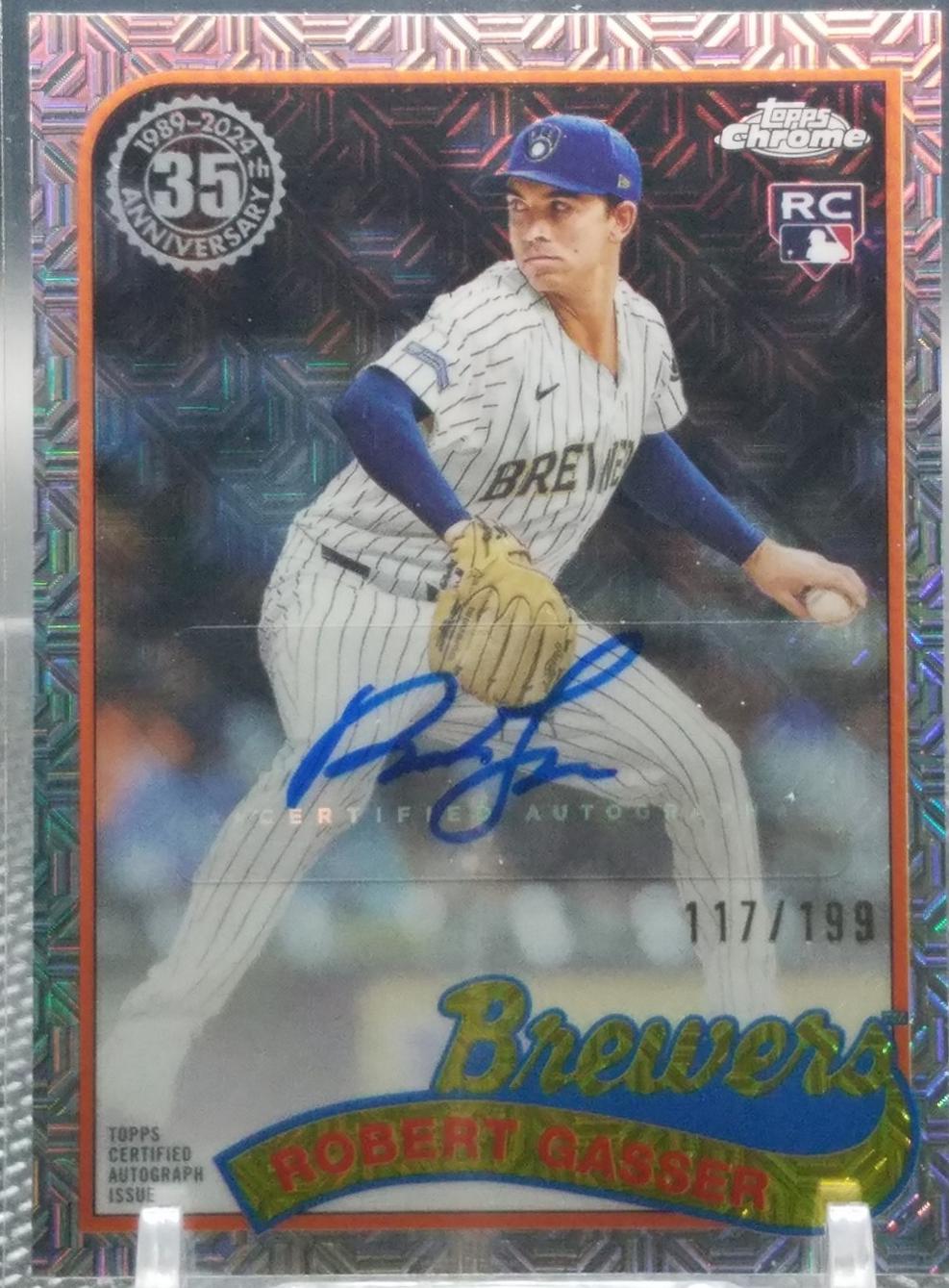 Robert Gasser [Silver Autograph] #T89CU-GAS