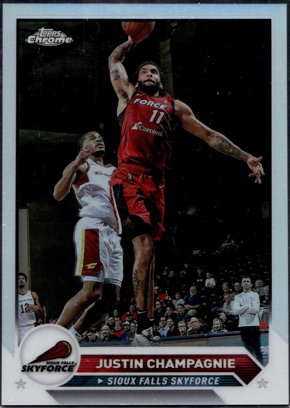 Justin Champagnie [Chrome] #81