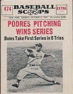 Podres Pitching: Wins Series