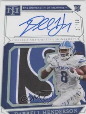 Darrell Henderson [College Silhouettes Prime Signatures] #144