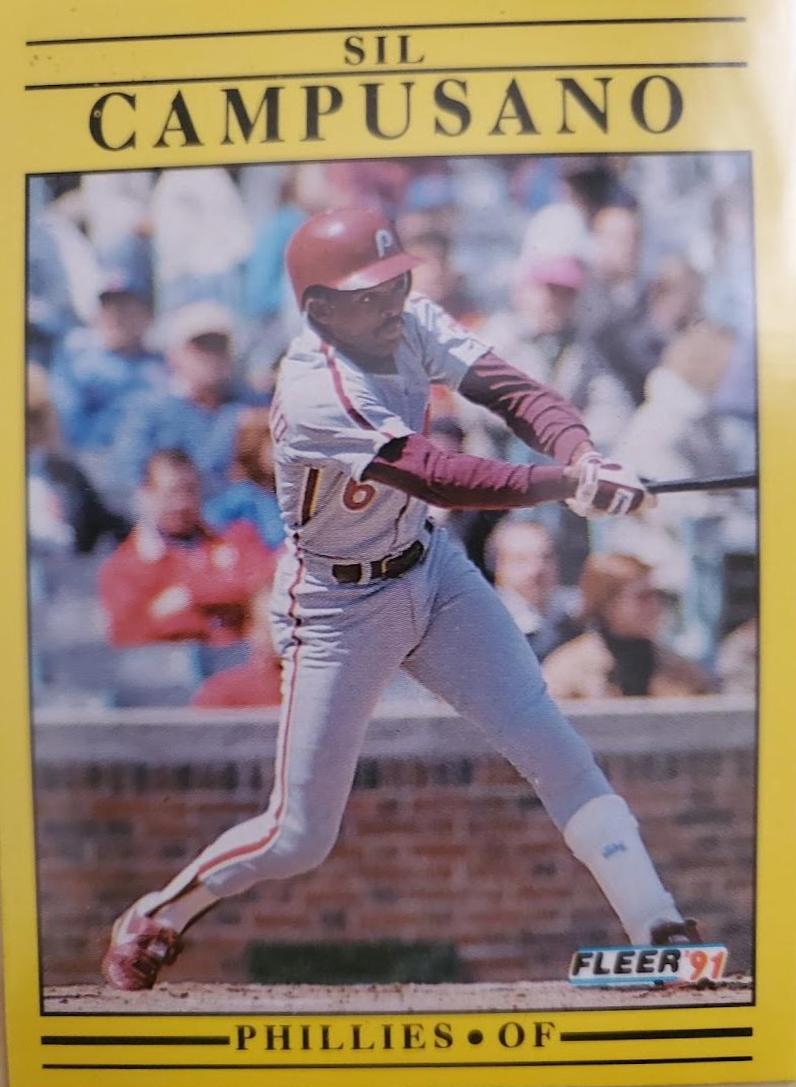 Sil Campusano #389 Baseball Cards 1991 Fleer