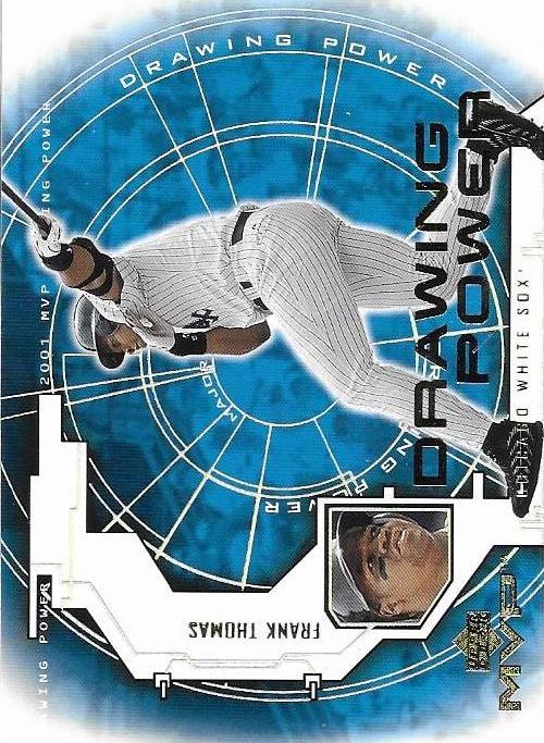 Frank Thomas #DP4 Baseball Cards 2001 Upper Deck MVP Drawing Power