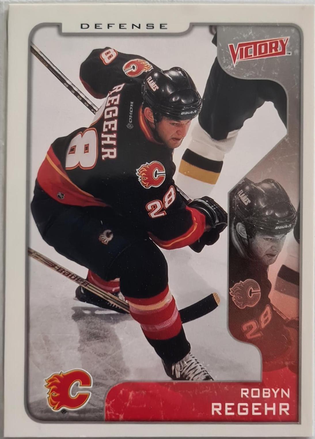 Robyn Regehr #55 Hockey Cards 2001 Upper Deck Victory