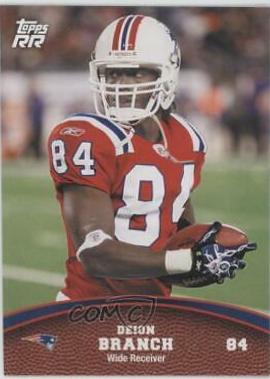 Deion Branch #99 Football Cards 2011 Topps Rising Rookies