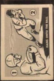 Hang Onto The Ball #4 Football Cards 1952 Parkhurst CFL