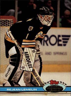 Rejean Lemelin #23 Hockey Cards 1991 Stadium Club