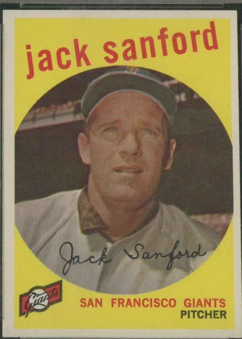Jack Sanford [White Back] condition prices