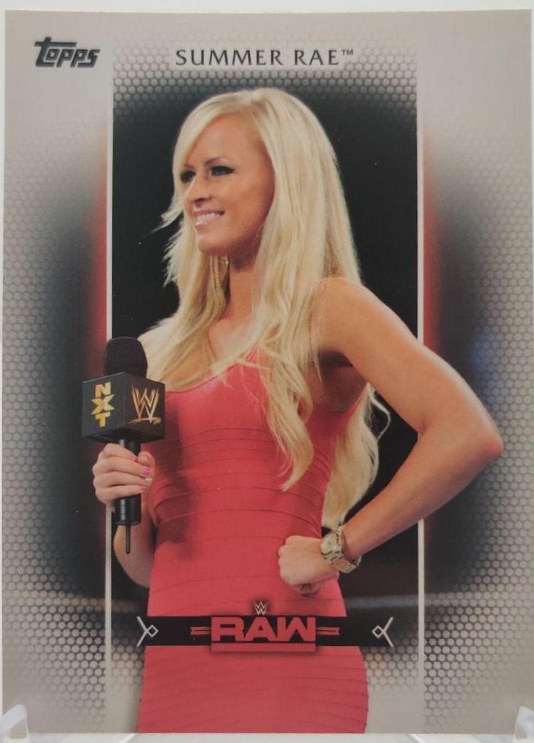 Summer Rae #R-25 Wrestling Cards 2017 Topps WWE Women's Division