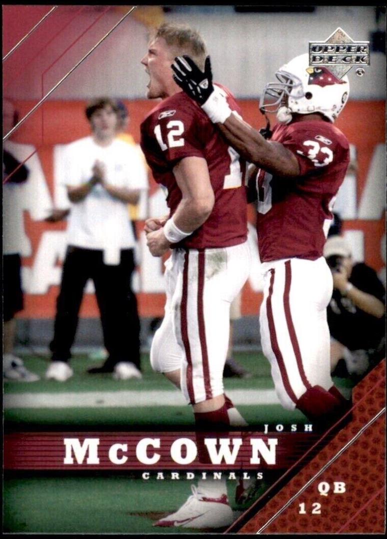 Josh McCown #4 Football Cards 2005 Upper Deck