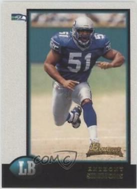 Anthony Simmons #19 Football Cards 1998 Bowman