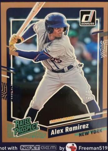 Alex Ramirez [Press Proof] #49