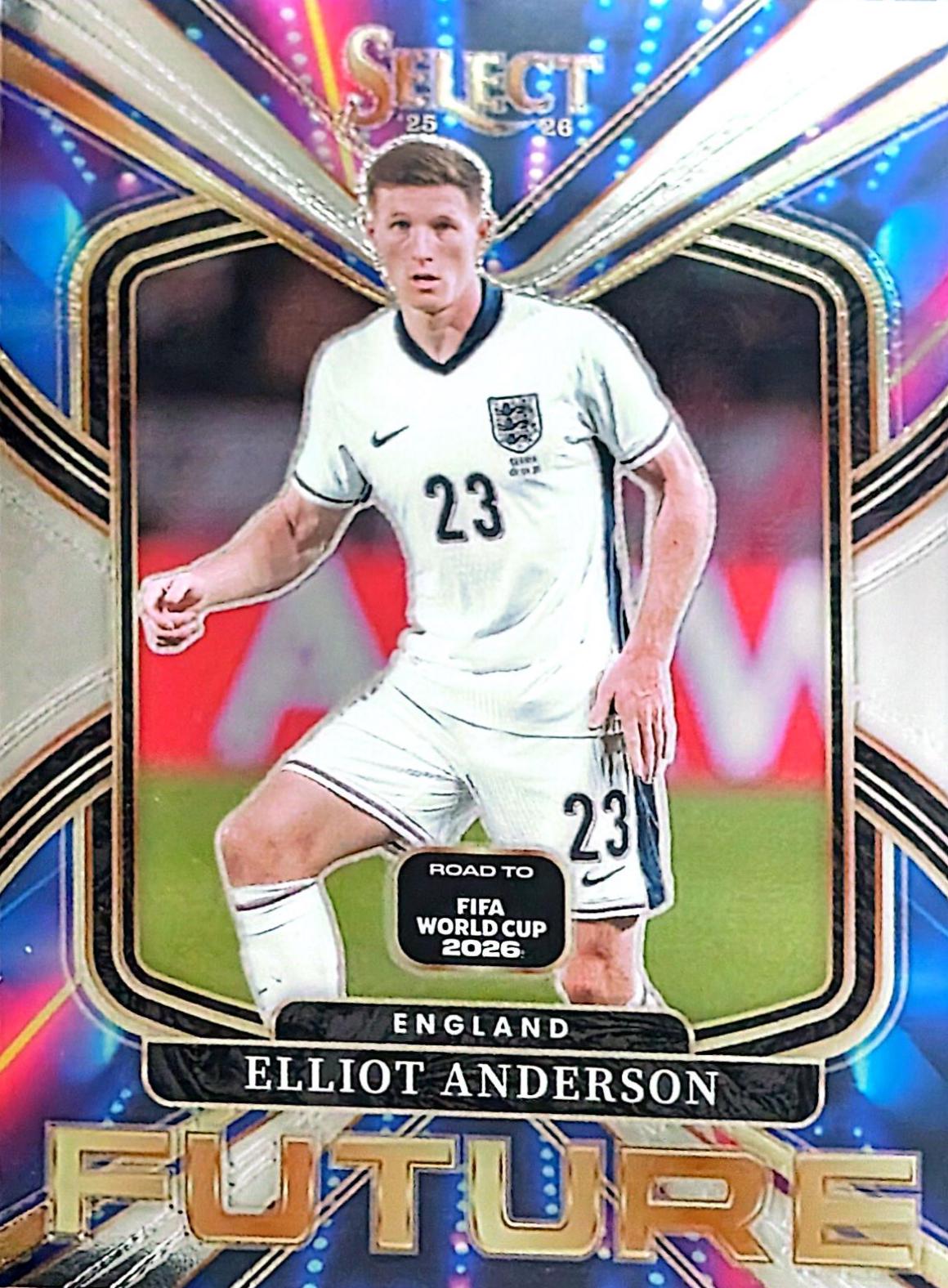 Elliot Anderson #9 2025 Panini Select Road To FIFA Future