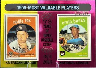 Ernie Banks / Nellie Fox