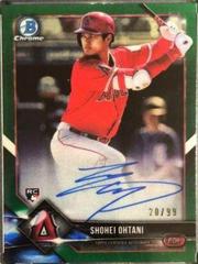 Shohei Ohtani #BCRA-SO Baseball Cards 2018 Bowman Chrome Rookie Autographs Prices