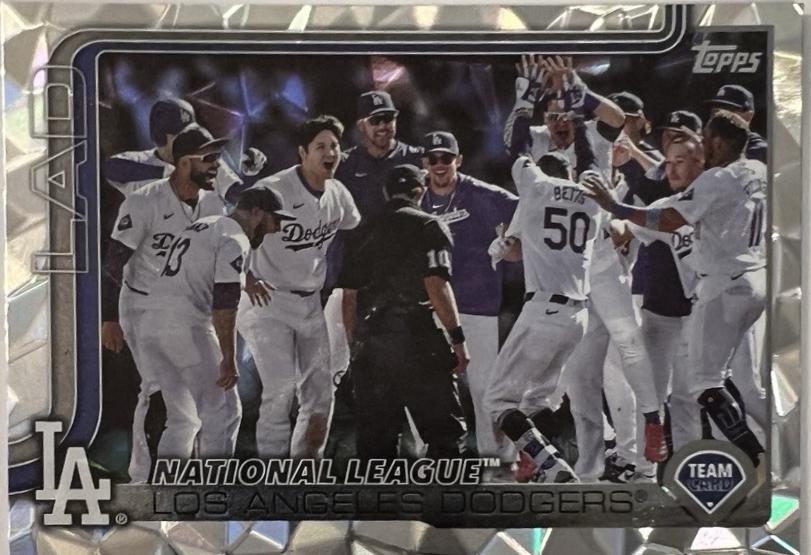 2025 Los Angeles Dodgers [Diamante Foil] #302