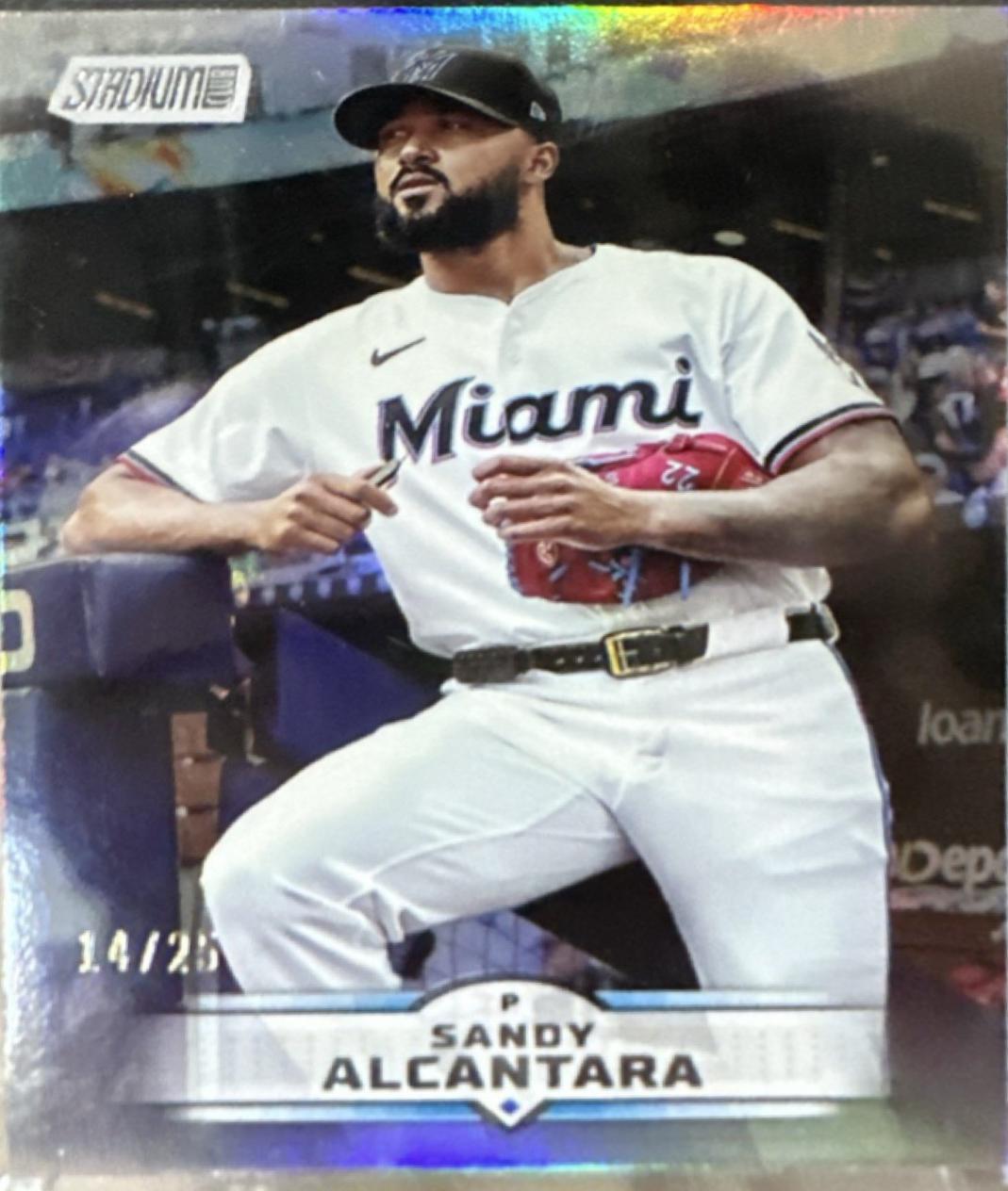 Sandy Alcantara [Rainbow Foilboard] #120