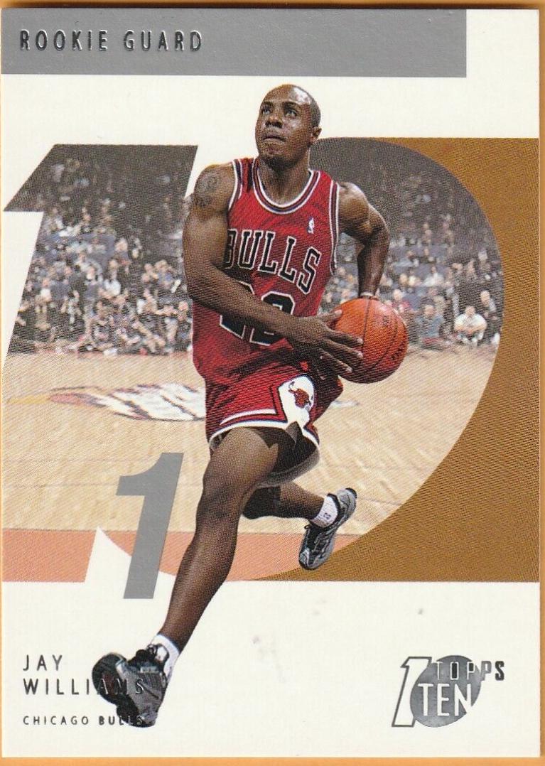 Jay Williams #121 Basketball Cards 2002 Topps Ten