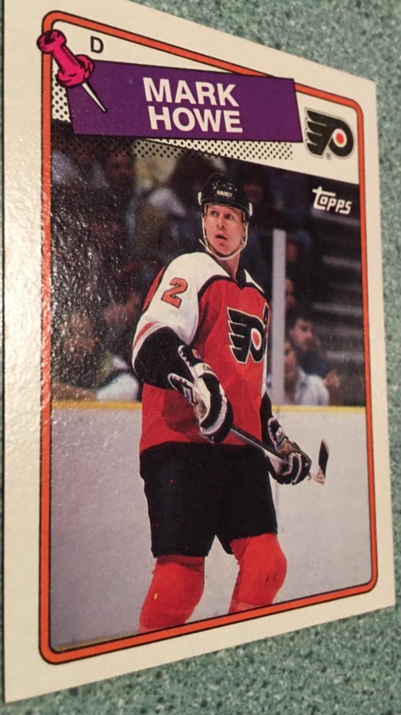 Mark Howe #6 Hockey Cards 1988 Topps