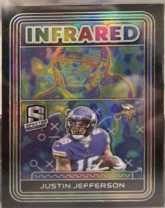 Justin Jefferson #33 Football Cards 2023 Panini Spectra Infrared