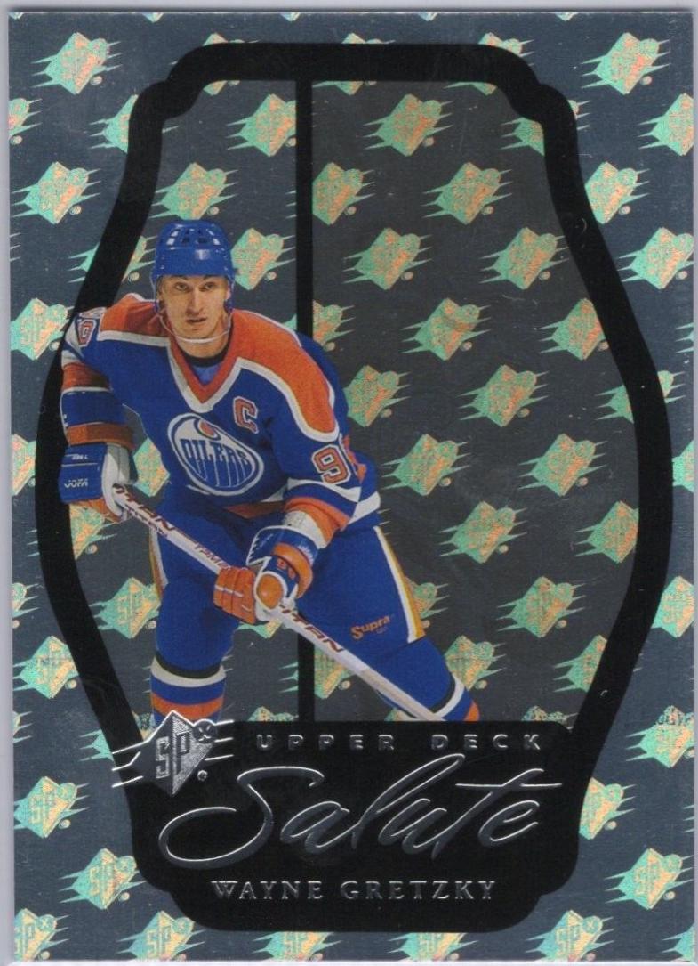 Wayne Gretzky #S-WG Hockey Cards 2024 SPx Salute