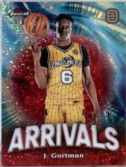Jazian Gortman #7 2022 Topps Chrome Ote Overtime Elite Basketball