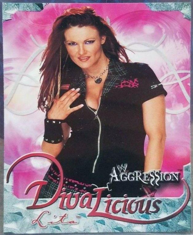 Lita #81 Wrestling Cards 2003 Fleer WWE Aggression
