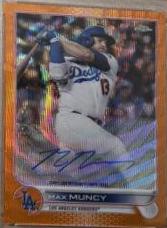 Max Muncy [Orange Wave] #CVA-MM