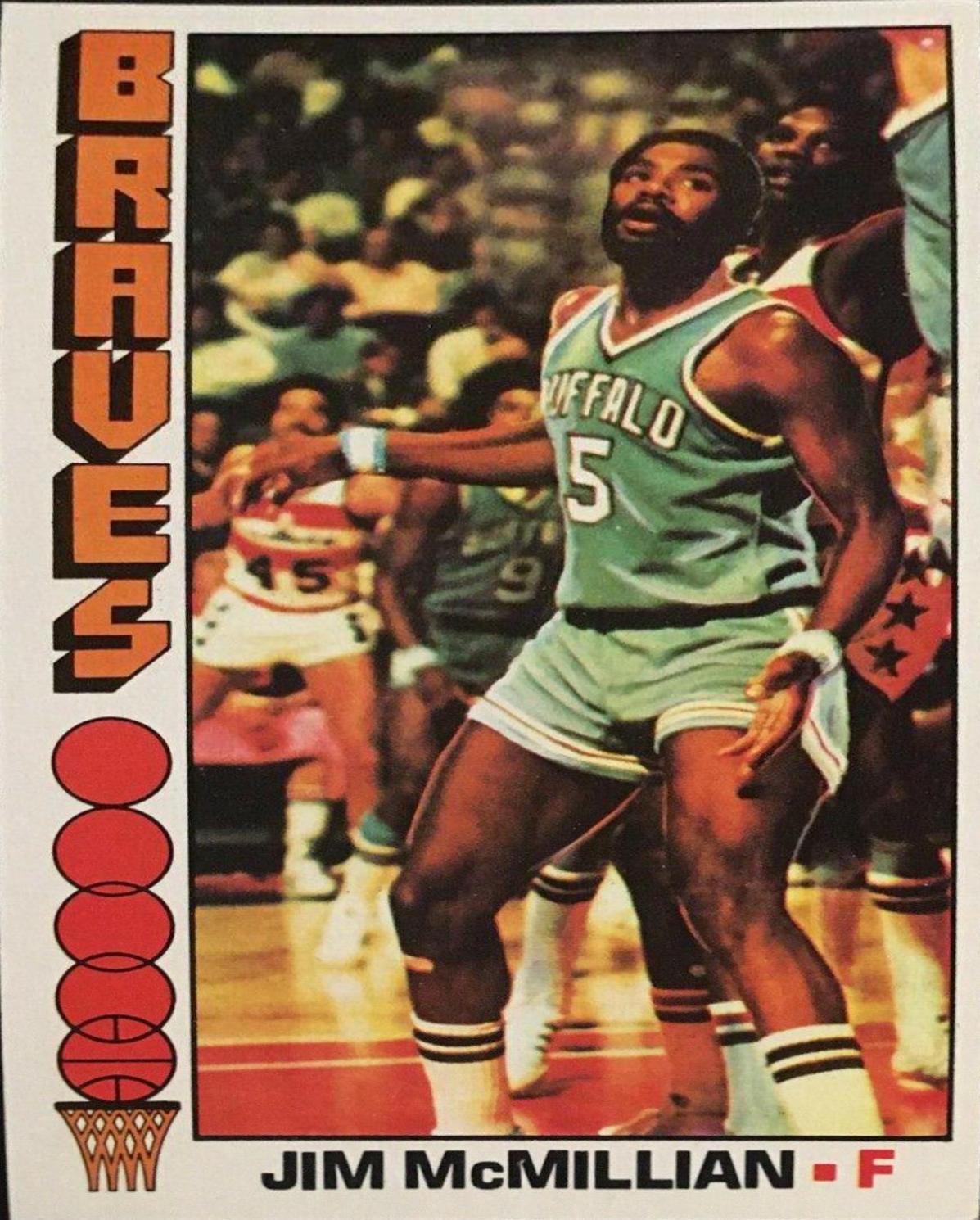 Jim McMillian #9 Basketball Cards 1976 Topps