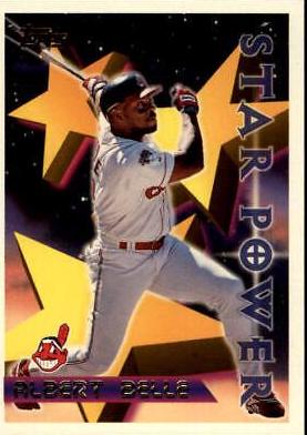 Albert Belle #223 Baseball Cards 1996 Topps