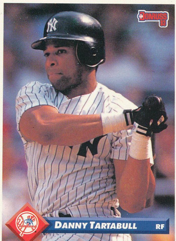Danny Tartabull #549 Baseball Cards 1993 Donruss