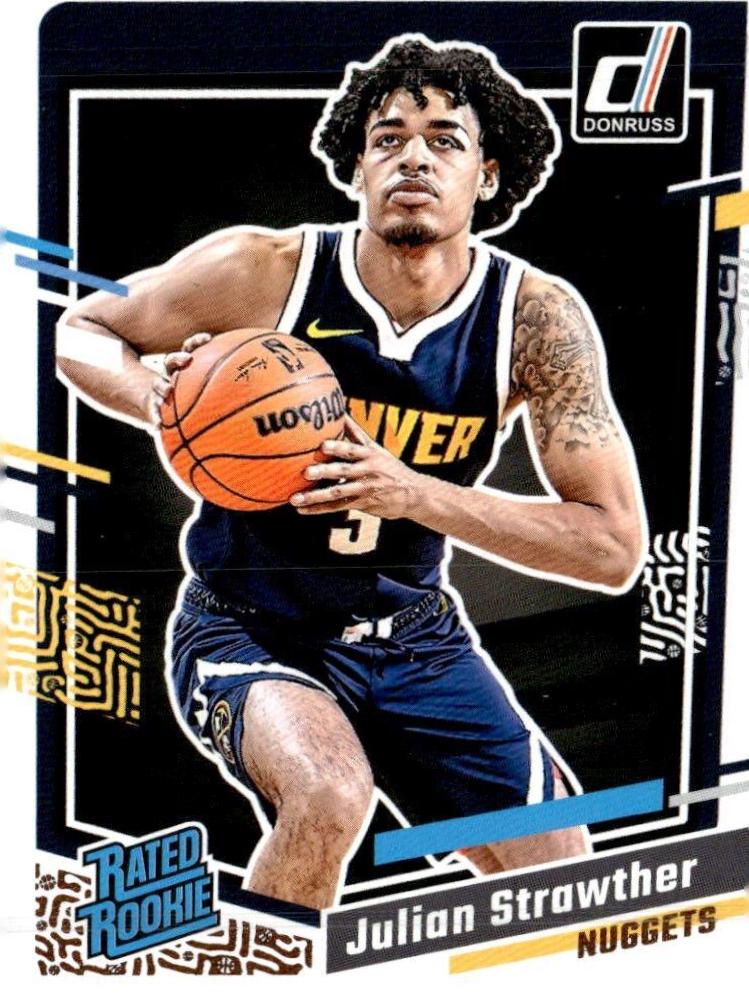Julian Strawther #242 Basketball Cards 2023 Panini Donruss