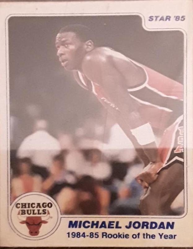 Michael Jordan #1 Basketball Cards 1985 Star Last 11 ROY