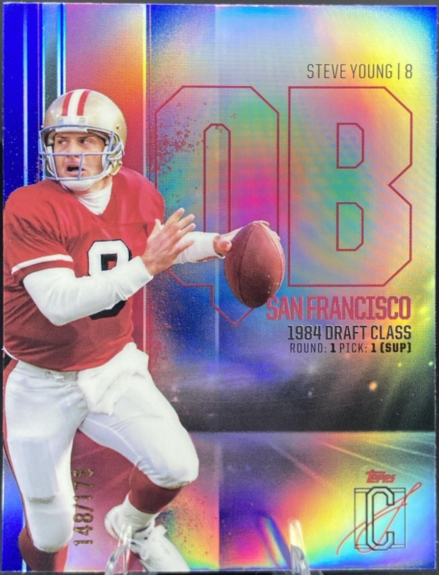 Steve Young [Blue] #BCV-55