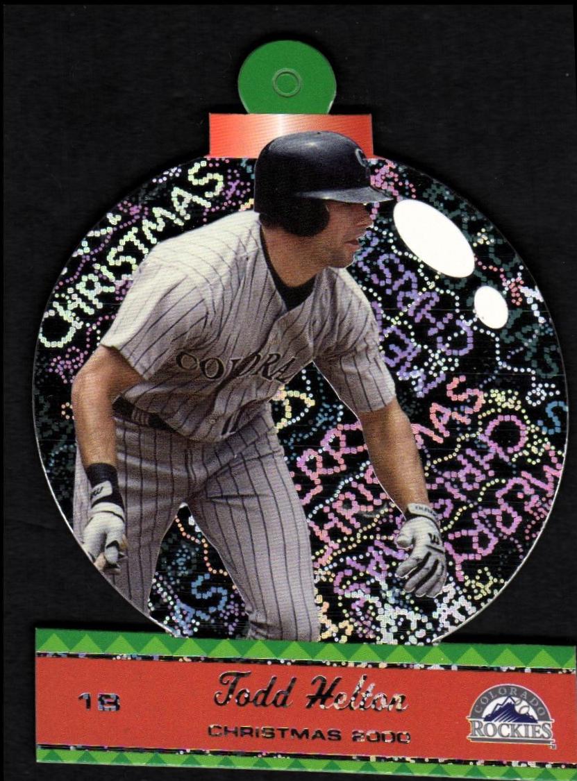 Todd Helton #11 2001 Pacific Baseball Ornaments
