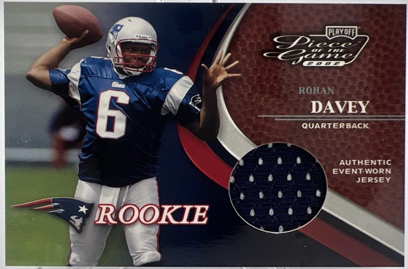 Rohan Davey #102 2002 Playoff Piece Of The Game Football