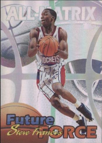 Steve Francis #AM23 Basketball Cards 1999 Topps All Matrix
