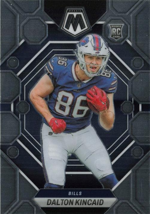 Dalton Kincaid #305 Football Cards 2023 Panini Mosaic