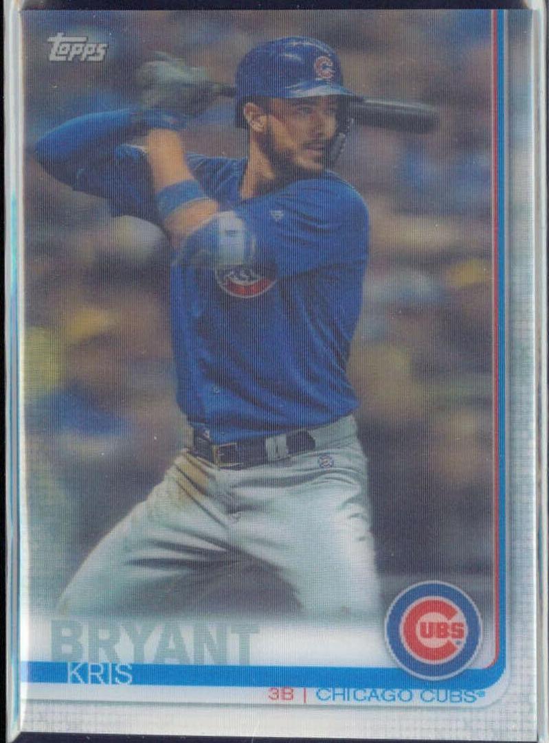 Kris Bryant #210 Baseball Cards 2019 Topps on Demand 3D