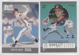 Steve Olin #116 Baseball Cards 1991 Ultra