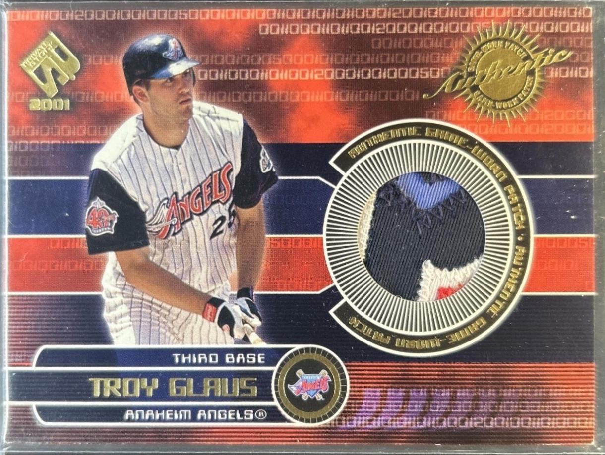 Troy Glaus #4 2001 Pacific Private Game Used Baseball