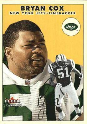 Bryan Cox #22 Football Cards 2000 Fleer