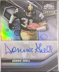 Donnie Shell [Refractor] #TCBA-DSH Football Cards 2023 Topps Composite Chrome Black Autograph Prices