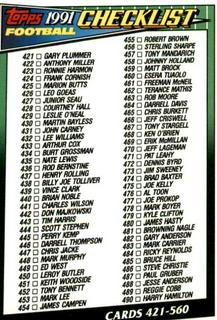 Checklist 421-560