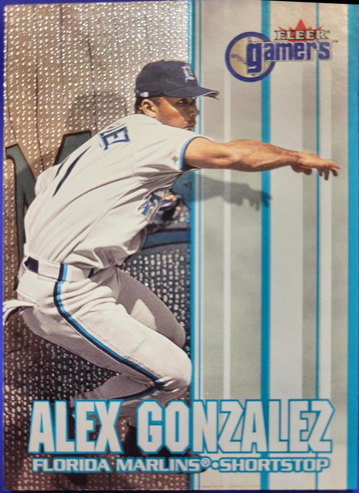 Alex Gonzalez #4 Baseball Cards 2000 Fleer Gamers