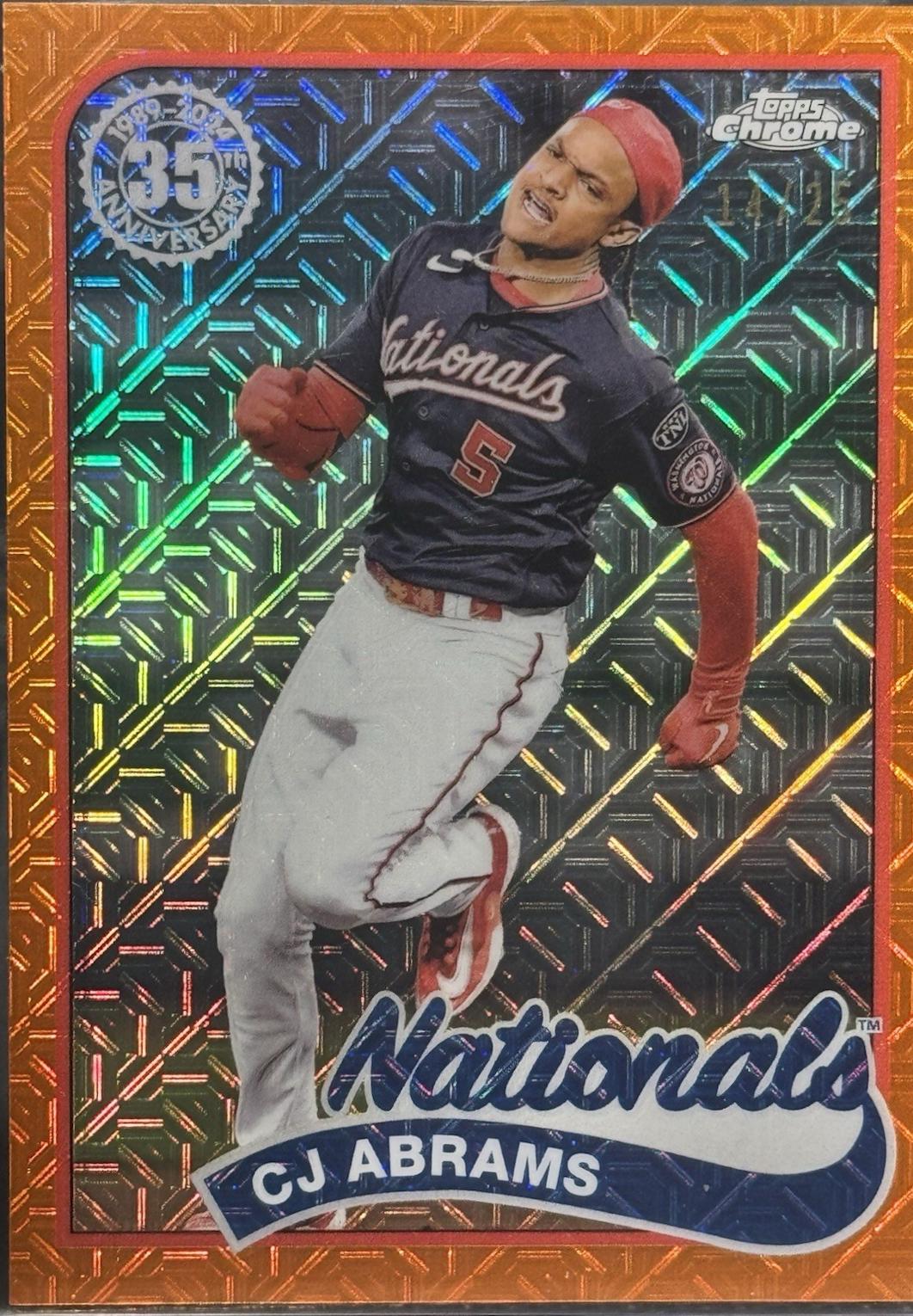 CJ Abrams [Orange] #2T89C-23