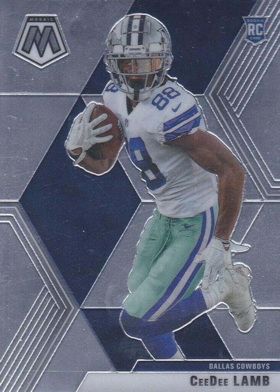 CeeDee Lamb #207 Football Cards 2020 Panini Mosaic