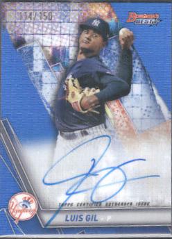 Luis Gil [Blue Refractor] #B19-LG